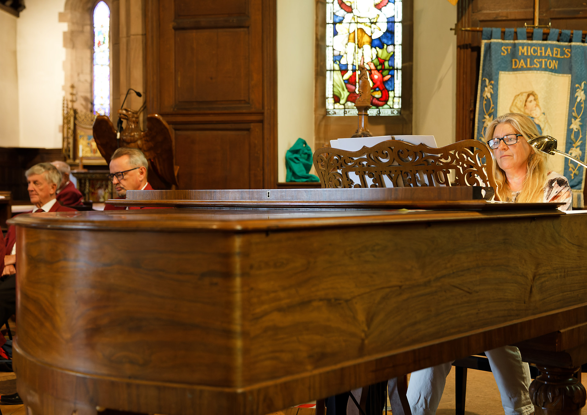 Historic choir performance image