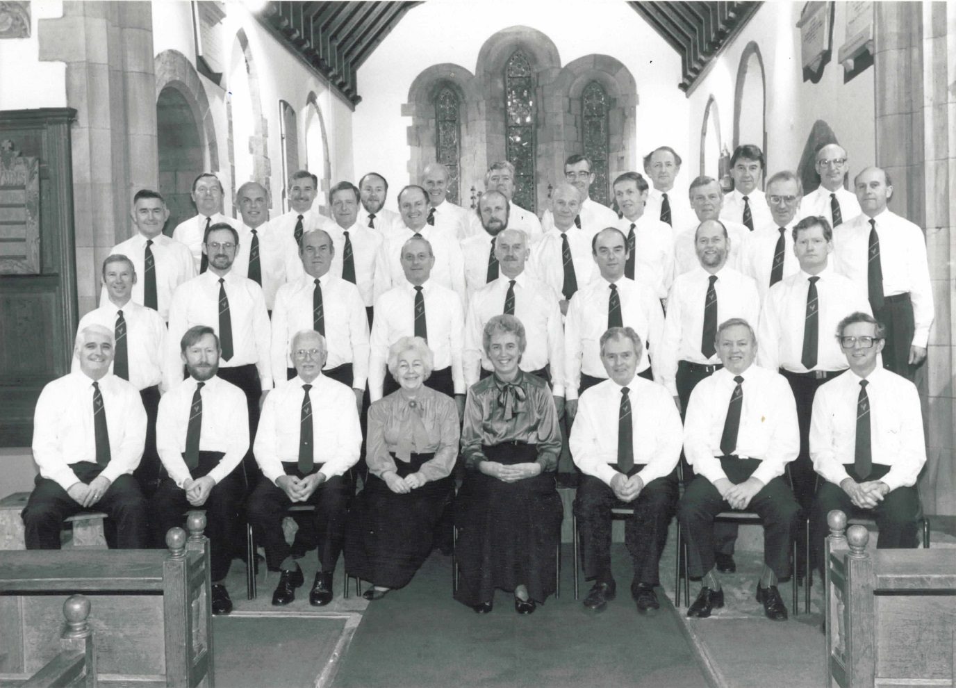 The choir in 1990