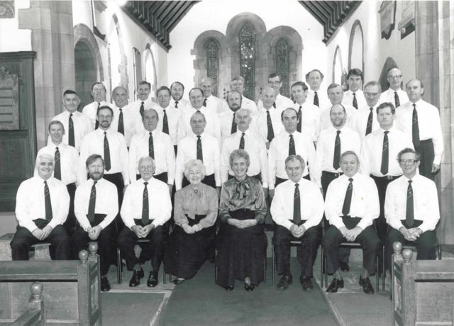 The choir in 1990